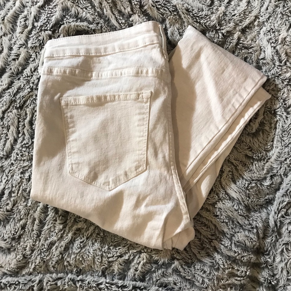 H&M White Jeans